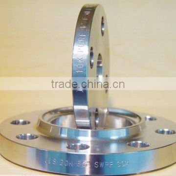 stainless steel 316L matte finished forged slip on flange