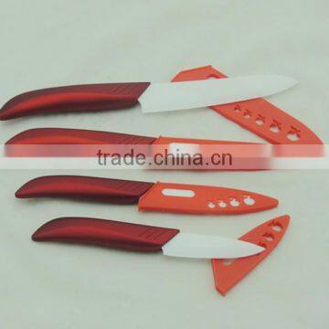 Hot Selling JinFang 4 Pieces Inch Discount Ceramic Knives Set