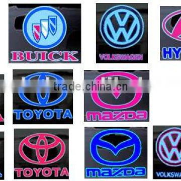 sound activated el car sticker (CE, RoHS, Factory Price, Good Quality, Long Life)