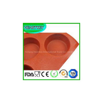 Non-stick Perforated Silicone Bread Baking Mat 10 Round Mold