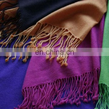 Cashmere Throws in solid colours