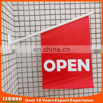 High quality water proofing shop open wall banner flags