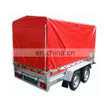 Durable PVC Trailer Cage Cover,Canvas Trailer Awning Tarp Cover