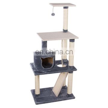 good quality wood cat tree suitable for cats of all ages