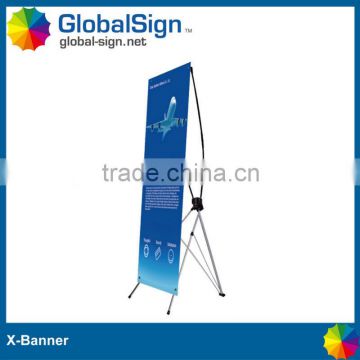 Shanghai GlobalSign cheap and hot selling x-frame banner stand