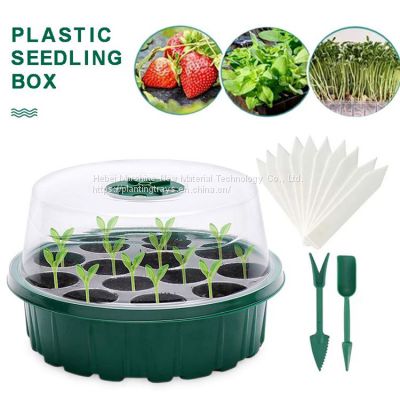 13 Holes Seed Propagator Kit         Plastic Seed Propagation Trays With Dome      Best Seed Starter Trays