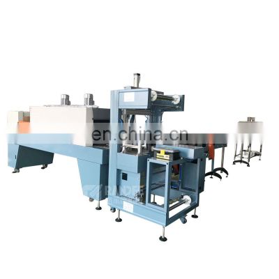 Automatic PE film heat shrink wrapping packing machine