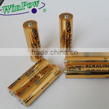 hot sale aa lr6 battery alkaline 1.5 volt with high quality