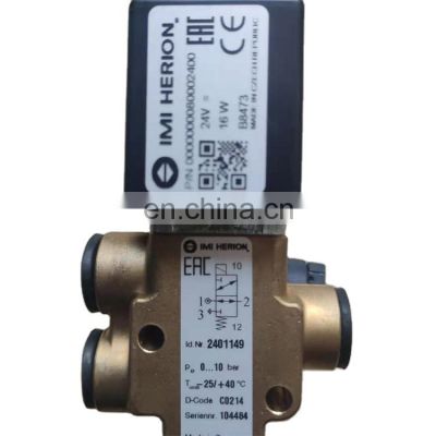 Single and double acting actuators solenoid  valve norgren herions 2401149
