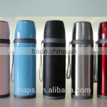 500ml stainless steel thermo flask bullet shape vacuum flask