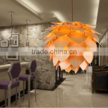 Coffee&bedroom modern wooden hanging lamp wooden pendant lamp