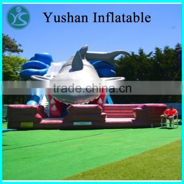 Funny Water park games giant inflatable water slide for sale