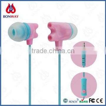 high quality stereo oem earphone with mic and volume control