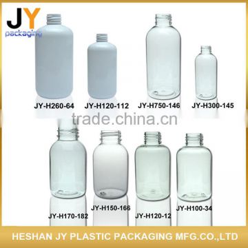 Popular product wholesale squeeze round bottle PET pump lotion bottle empty hand sanitizer bottle