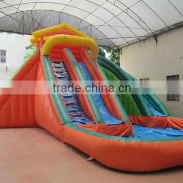 hot sale inflatable water slide with pool