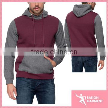 fashion men fit muscle hoodies training warm cotton polyester hoodies