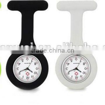 hot sale and fashion new silicone nurse watch with assorted colors fob price