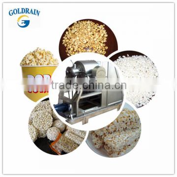 Stainless steel electric puff machine popcorn maker 220v