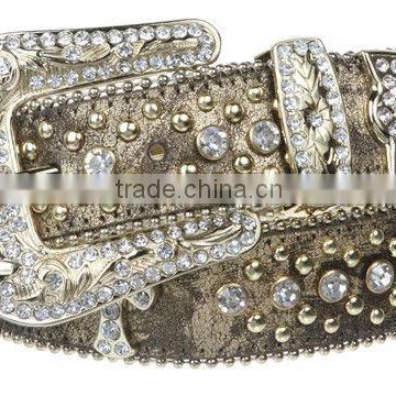 2013 hot bling ladies belts for fashion