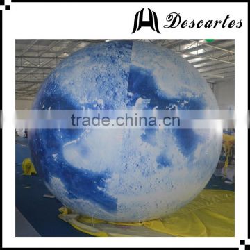 Replica moon sky balloon, large inflatable Earth hang balloon for party/club events