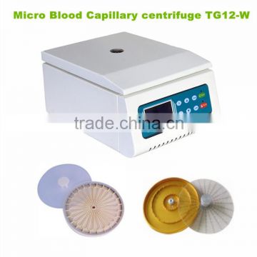 Benchtop Micro Hematocrit centrifuge TG12-W