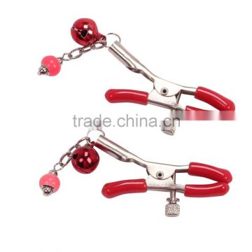 nipple clamp black with copper bell rj-011