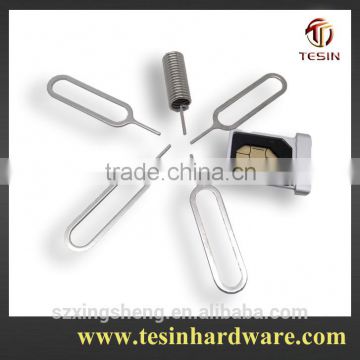 Sim Card Eject Pin for iphone Stainless iron remove card pin as tray on ejected