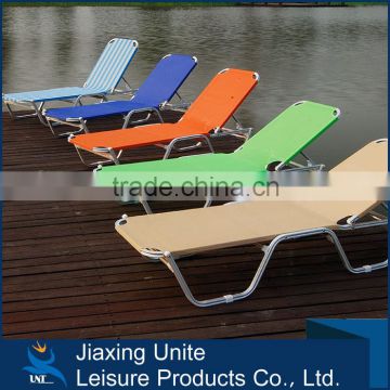 Aluminium lounger chair- 2015 chaise sun lounge chair sunbed for sale