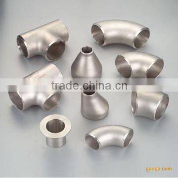 Seamless Carbon Pipe Fittings, Elbow Reducer Tee Cap Union Cross and so on