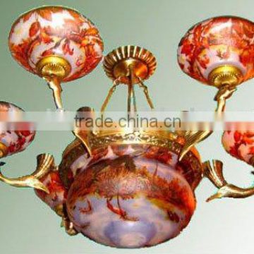 GALLE GLASS LAMP