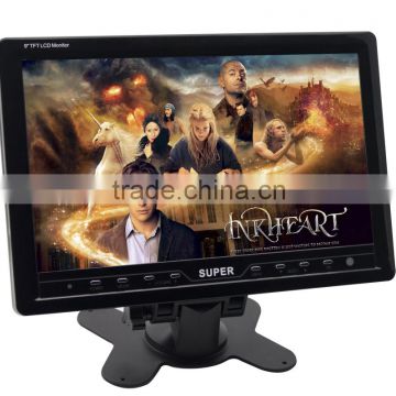 Stand alone type 9 inch lcd tv monitor