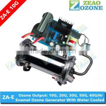 industrial ozone generator parts 10g/hr price enamel discharge for water treatment