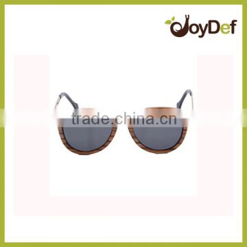 The wood and metal sunglasses fashion style unisex sunglasses