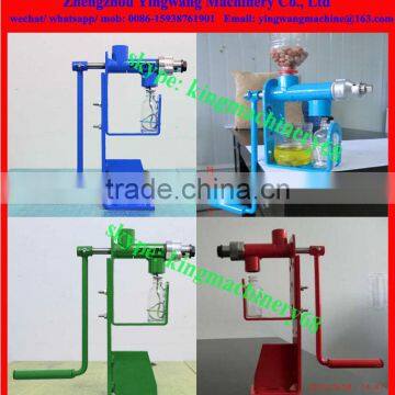 hand small rapeseed / flaxseed oil press machine