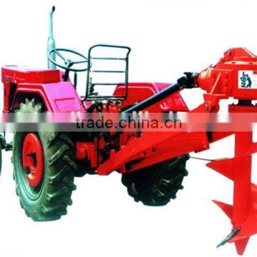 tractor mounted post hole digger