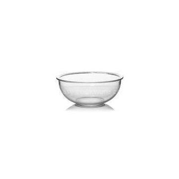 600ml Clear Reusable Borosilicate Glass Bowl Round , Home Dinner Bowl