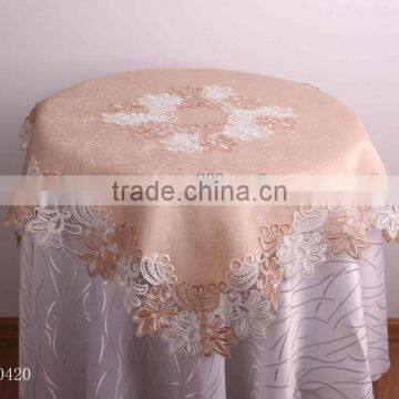 Wedding Table Cloth with Lace