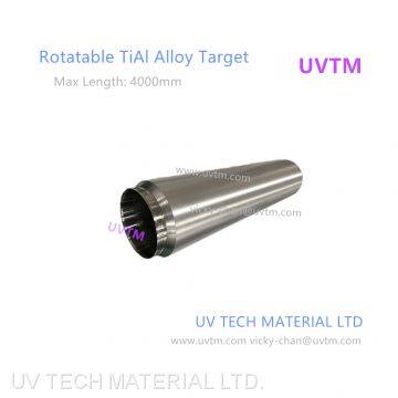 TiAl target UVTM alloy target for vacuum sputter coating TiAl alloy thin film