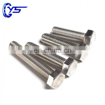 Custom Fastener SS 316 304 Stainless Steel Hex Bolt with Good Price