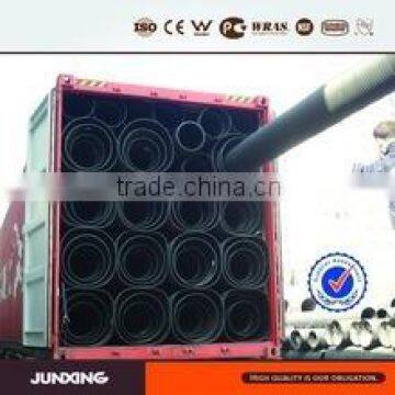 Large diameter PE100 hdpe corrugated pipes price