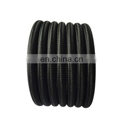 Black Round Wire 25' Cotton Cloth Covered 2*0.75/3*0.75 Electrical Wire Round Lamp Cord