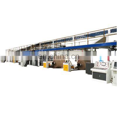 Best quality 3/5/7/plys automatic corrugated cardboard plant production line