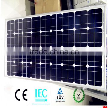 Customized Size As Ur Request of CE IEC TUV 120W Mono Crystalline High efficiency Panel Solar