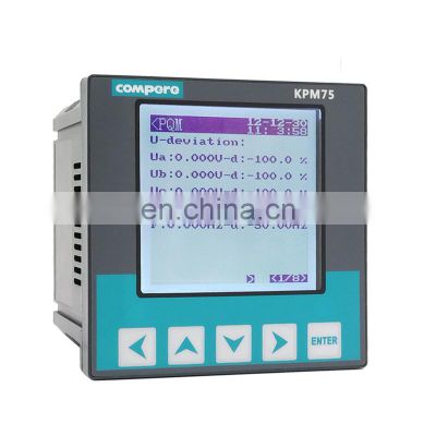 High precision Class 0.2s watt meter digital panel energy and power quality analyzer price