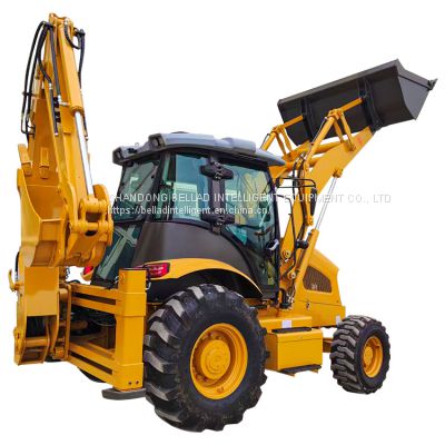 The Cheapest Backhoe Loader  4x4 Compact Tractor With Loader And Backhoe