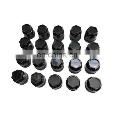 20 PCS BLACK LUG NUT COVERS FIT FOR CHEVROLET S10 BLAZER GMC JIMMY SONOMA OEM 15661036