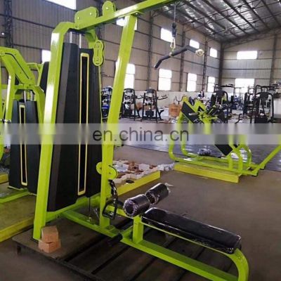 China Hot sales Fitness High Quality Strength Equipment Gym Popular Training Machine Lat Pulldown Low Row Power Rack Sport Club