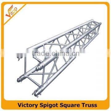 400*400mm spigot square truss, aluminum truss for stage big show, decoration truss for sale