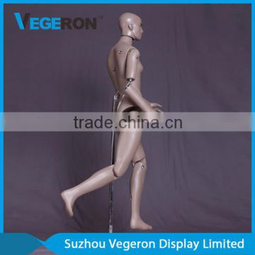 realistic male fiberglass flexible mannequin