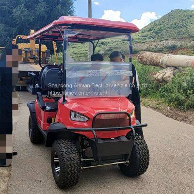 4-seat electric golf cart high chassis cross-country sightseeing taxi